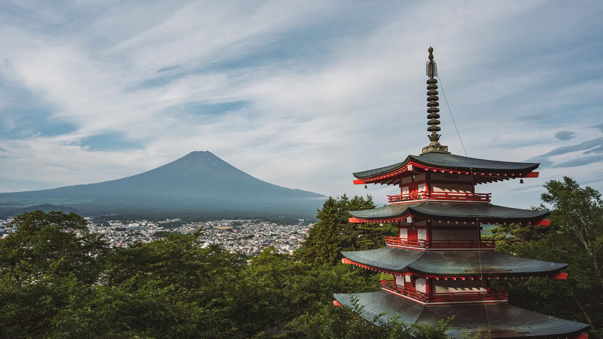 Chūrei-tō Pagoda, Fujiyoshida